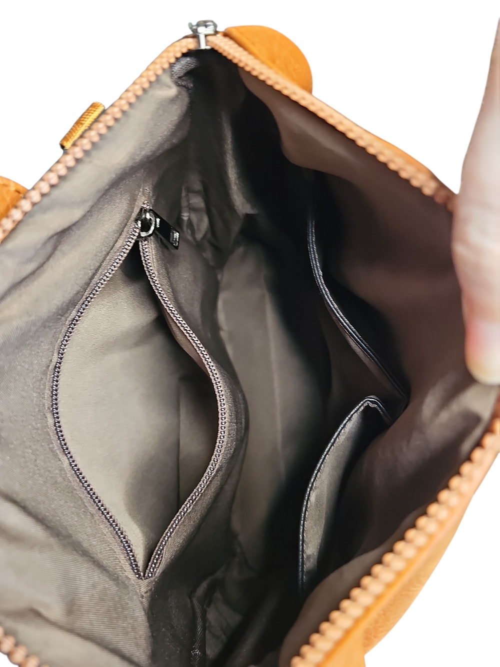 Unbranded Faux Leather Backpack - Classic Daypack - Picture 4 of 6